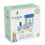 Beatrix Potter Peter Rabbit Wooden Train Push Toy