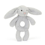 Jellycat Bashful Silver Bunny - Ring Rattle