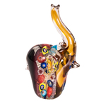 Zibo Glass Ornament - Elephant