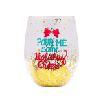 Splosh Christmas - Christmas Cheers Stemless Wine Glass