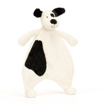 Jellycat Bashful Puppy Black & Cream - Comforter