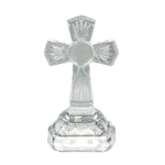 Glass Cut Standing Cross