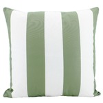 NF Living Outdoor Cushion - Stripe Olive 50x50cm