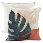 NF Living Cushion - Abstract Monstera 50x50cm