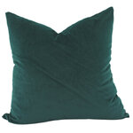 NF Living Cushion - Aria Feather Filled Velvet - Emerald 55x55cm