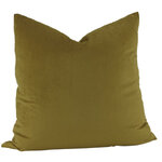 NF Living Cushion - Aria Feather Filled Velvet - Gold 55x55cm