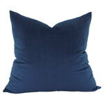 NF Living Cushion - Aria Feather Filled Velvet - Navy 55x55cm