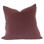 NF Living Cushion - Aria Feather Filled Velvet - Soft Berry 55x55cm