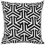 NF Living Linen Cushion - Arrow Fury 50x50cm