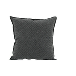 NF Living Waffle Cushion - Matteo - Charcoal 50x50cm