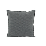 NF Living Waffle Cushion - Matteo - Grey 50x50cm