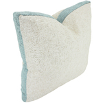 NF Living Linen Walled Cushion - Light Blue 50x50cm