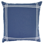 NF Living Gizmo Linen Cushion - Navy 50x50cm