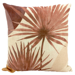 NF Living Linen Cushion - Autumn Tones 50x50cm