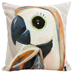 NF Living Linen Cushion - Paulie Parrot 50x50cm