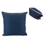 NF Living Outdoor Cushion - Navy Basic with Piping 50x50cm