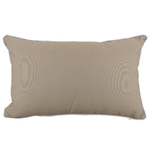 NF Living Outdoor Lumbar Cushion - Latte Basic with Piping 30x50cm