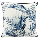 NF Living Velvet Cushion - Watercolour Botany 50x50cm