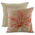 NF Living Linen Cushion - Orlando Blooms 50x50cm