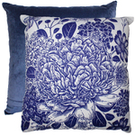 NF Living Velvet Cushion - What In Carnation 50x50cm