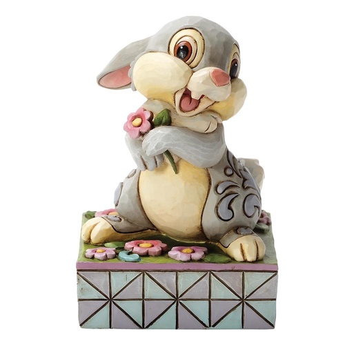 DAMAGED BOX - Jim Shore Disney Traditions - Bambi Thumper - Spring Has Sprung Personality Pose