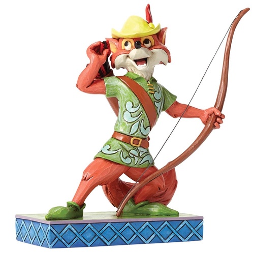 DAMAGED BOX - Jim Shore Disney Traditions - Robin Hood Roguish Hero Figurine