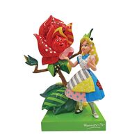 DAMAGED BOX - Disney Britto Alice In Wonderland 70th Anniversary Large Figurine