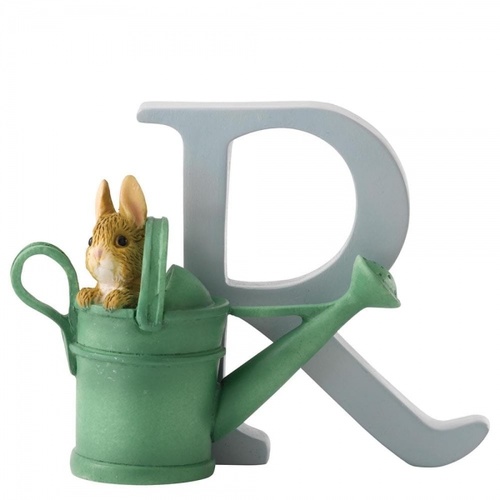 DAMAGED BOX - Beatrix Potter Alphabet - R - Peter Rabbit in Watering Can