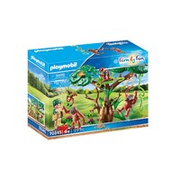 DAMAGED BOX - Playmobil Family Fun - Orangutans with Tree