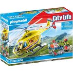 DAMAGED BOX - Playmobil City Life - Medical Helicopter