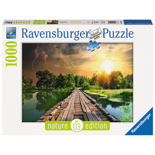 DAMAGED BOX - Ravensburger Puzzle 1000pc - Mystic Skies