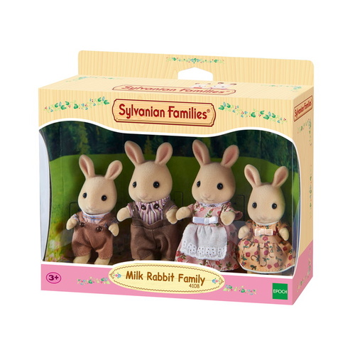 DAMAGED BOX - Sylvanian Families - Milk Rabbit Family