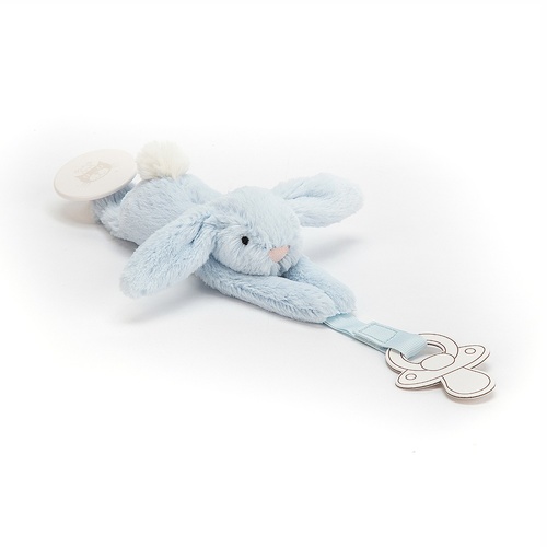 Jellycat Bunny Dummy Holder - Bashful Blue