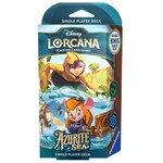 Disney Lorcana - S6 Azurite Sea - Single-Player Deck: Emerald & Sapphire