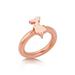 Disney Couture Kingdom - Alice in Wonderland - Signature Ring Rose Gold Large