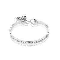 Disney Couture Kingdom - Winnie the Pooh - Friendship Bangle White Gold