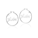 Disney Couture Kingdom - Fantasia - Hoop Earrings Silver