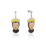 Disney Couture Kingdom - Snow White and the Seven Dwarfs - Evil Queen Crystal Drop Earrings Silver