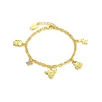 Disney Couture Kingdom - Bambi - Charm Bracelet Yellow Gold