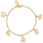 Disney Couture Kingdom - Mickey Mouse Icon Charm Bracelet Gold