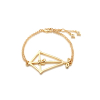 Disney Couture Kingdom - Mary Poppins - Kite Bracelet Yellow Gold