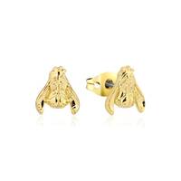 Disney Couture Kingdom - Winnie the Pooh - Eeyore Stud Earrings Yellow Gold