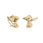 Disney Couture Kingdom - Lilo & Stitch - Angel Kissing Earrings Gold