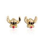 Disney Couture Kingdom - Lilo & Stitch - Heart Stud Earrings Gold