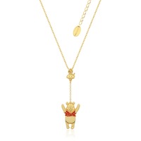 Disney Couture Kingdom - Winnie the Pooh - Honey Bee Necklace Yellow Gold