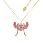 Disney Couture Kingdom - Lilo & Stitch - Crystal Angel Necklace Gold