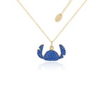 Disney Couture Kingdom - Lilo & Stitch - Crystal Silhouette Necklace Gold