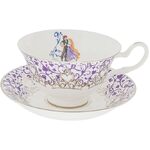 English Ladies Tangled - Rapunzel - Wedding Cup And Saucer