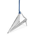 Waterford Crystal Origami Aeroplane Hanging Ornament