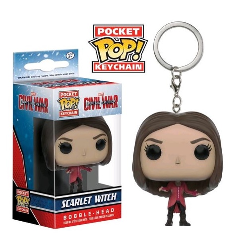 Pop! Vinyl Keychain - Marvel Captain America 3: Civil War - Scarlet Witch